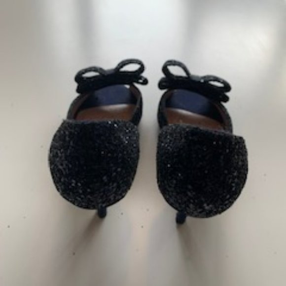 Kate Spade Navy Sequin Heels - Picture 3 of 4